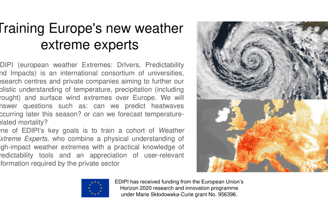EDIPI – European Weather Extremes: Drivers, Predictability and Impacts