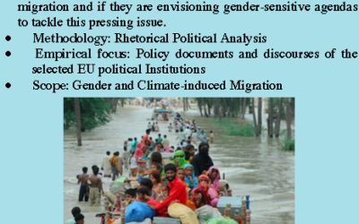 Justice, Women and Climate induced-migration: A time for discourse