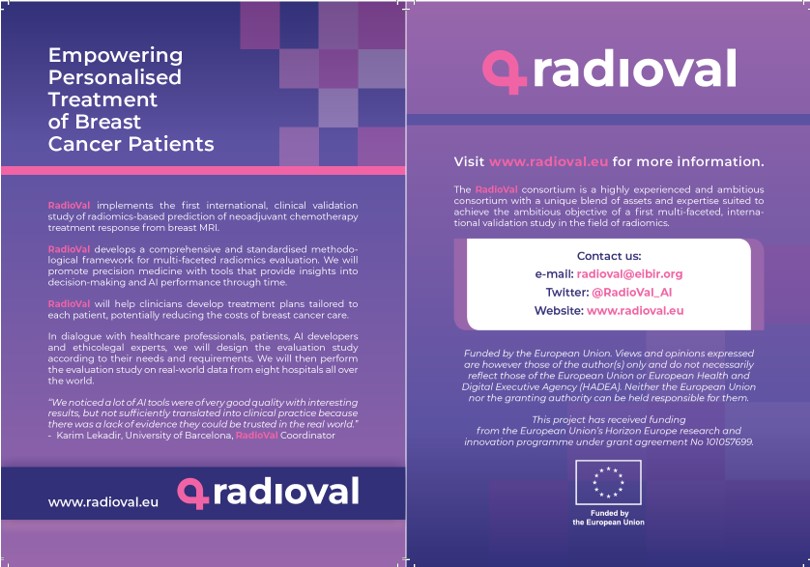 RadioVal (Empowering Personalised Treatment of Breast Cancer Patients)