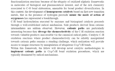 Implementing Cationic Paths in Aliphatic C-H Oxidation