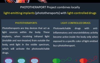 PHOTOTHERAPORT (Luminescent implants as ports for light-based therapies)