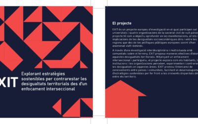 EXIT: Exploring sustainable strategies to counteract territorial inequalities form an intersectional approach