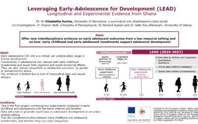 Leveraging Early-Adolescence for Development (LEAD)​ Longitudinal and Experimental Evidence from Ghana​ ​